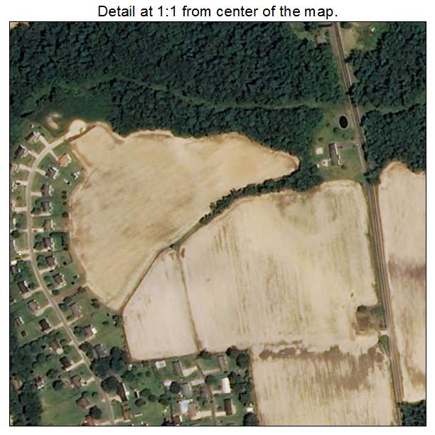 Black Creek, North Carolina aerial imagery detail