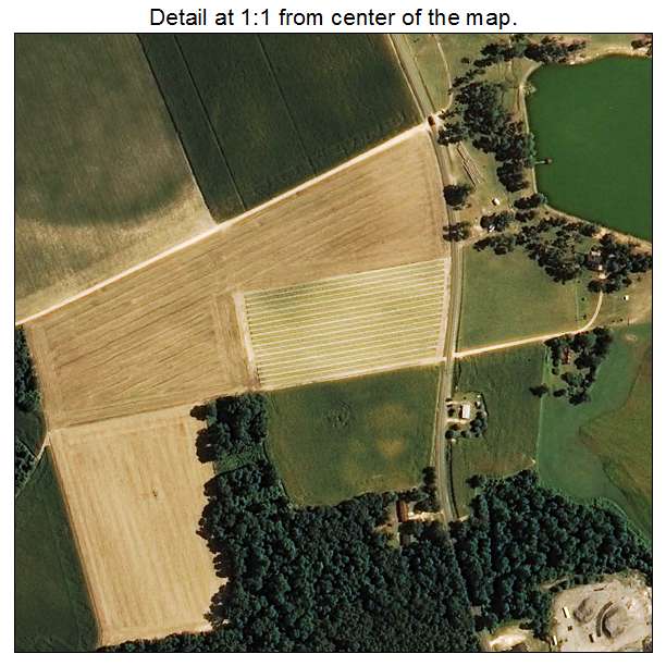 Bonnetsville, North Carolina aerial imagery detail
