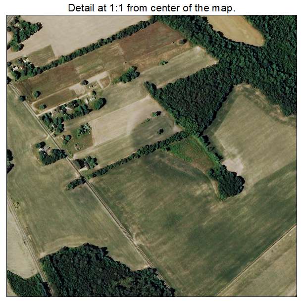 Bowmore, North Carolina aerial imagery detail