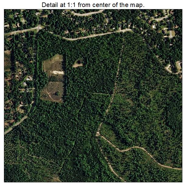 Brices Creek, North Carolina aerial imagery detail