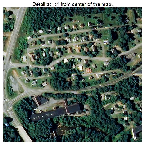 Brookford, North Carolina aerial imagery detail