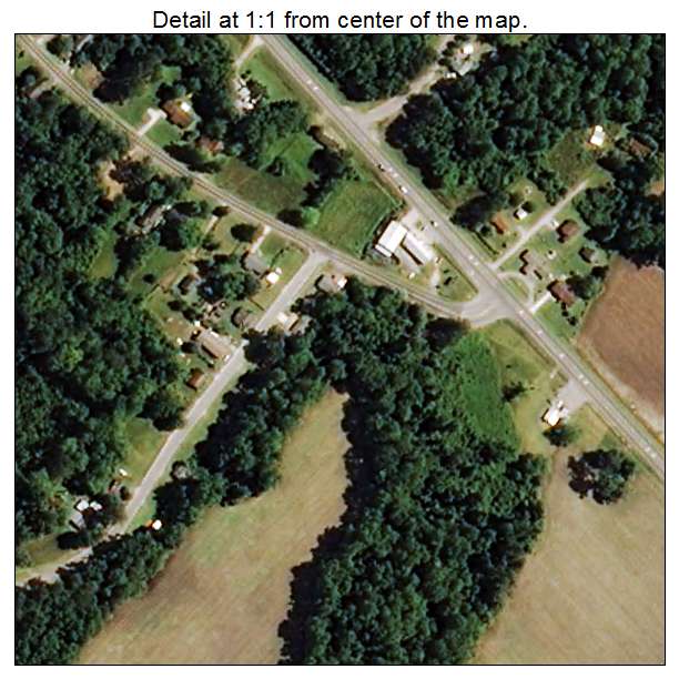 Brunswick, North Carolina aerial imagery detail