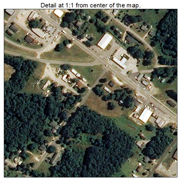 Bunn, North Carolina aerial imagery detail