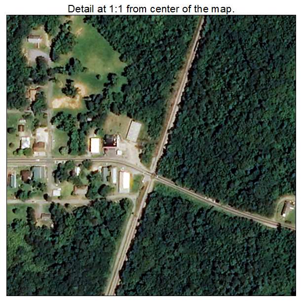 Cameron, North Carolina aerial imagery detail