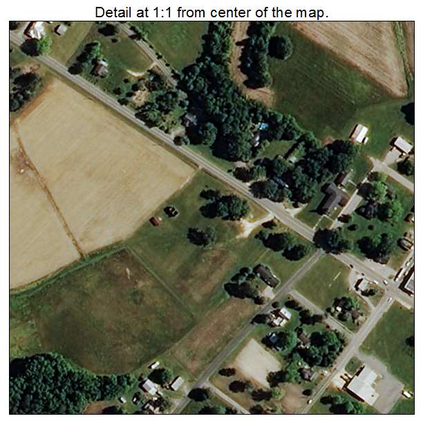 Castalia, North Carolina aerial imagery detail