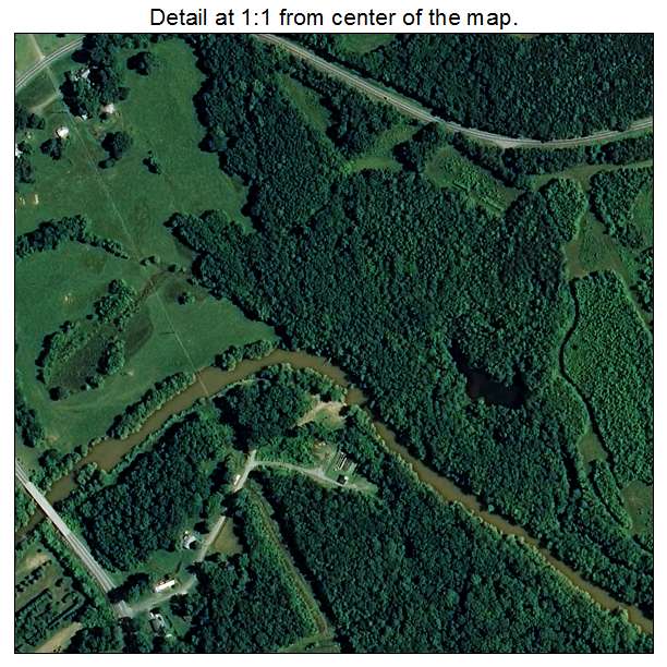 Catawba, North Carolina aerial imagery detail