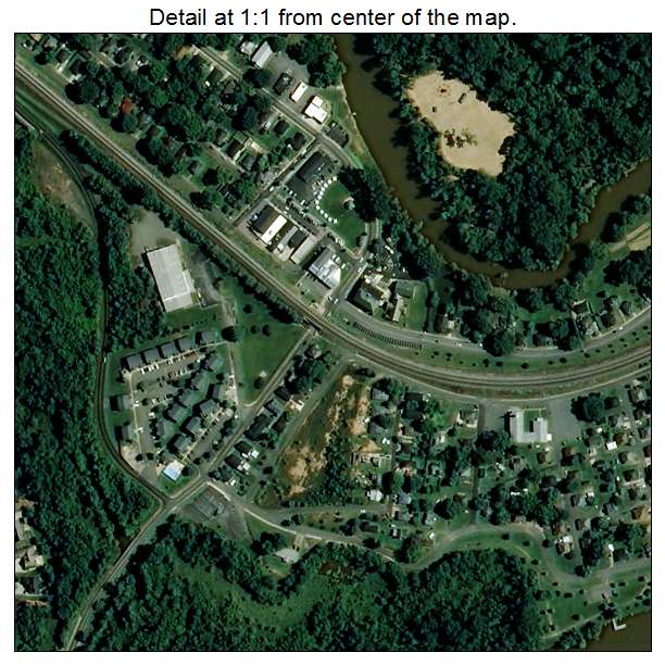 Cramerton, North Carolina aerial imagery detail