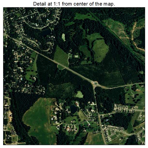Davidson, North Carolina aerial imagery detail