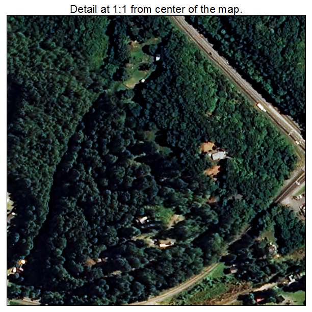 Dillsboro, North Carolina aerial imagery detail