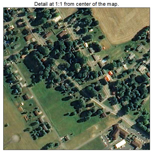Dobson, North Carolina aerial imagery detail