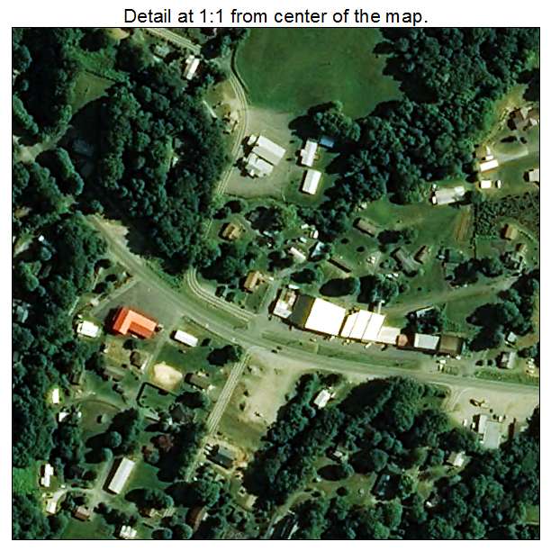 Elk Park, North Carolina aerial imagery detail