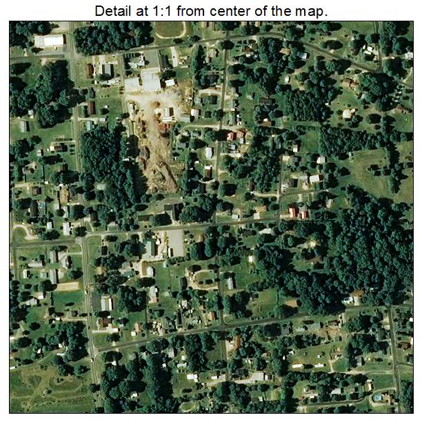 Enochville, North Carolina aerial imagery detail