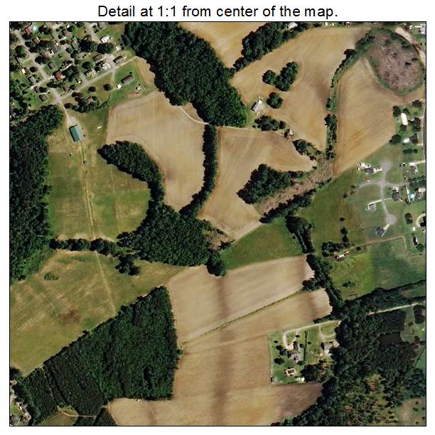 Erwin, North Carolina aerial imagery detail