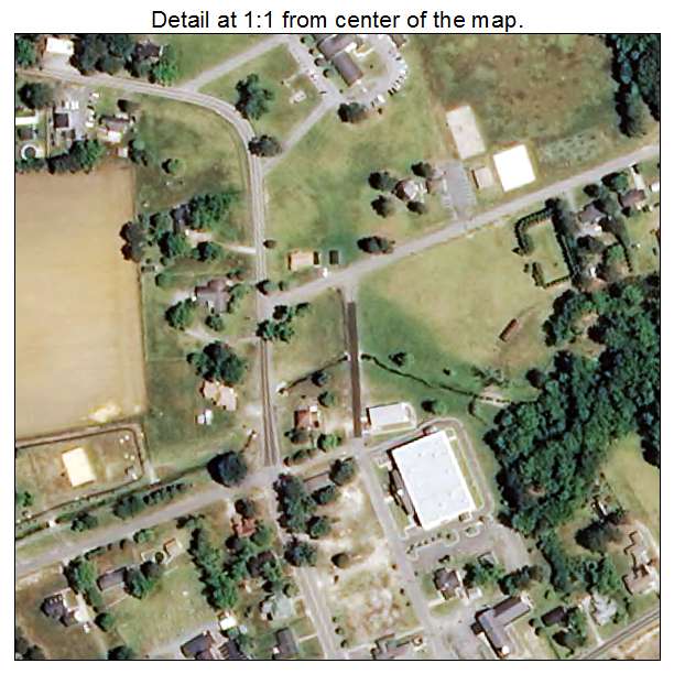 Falcon, North Carolina aerial imagery detail