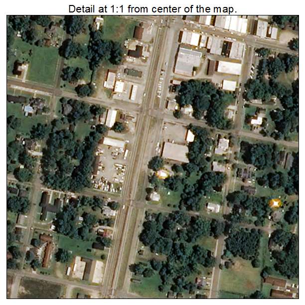 Fremont, North Carolina aerial imagery detail