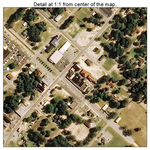 Garland, North Carolina aerial imagery detail
