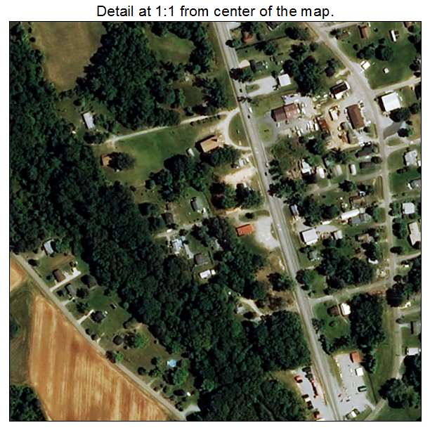 Gaston, North Carolina aerial imagery detail