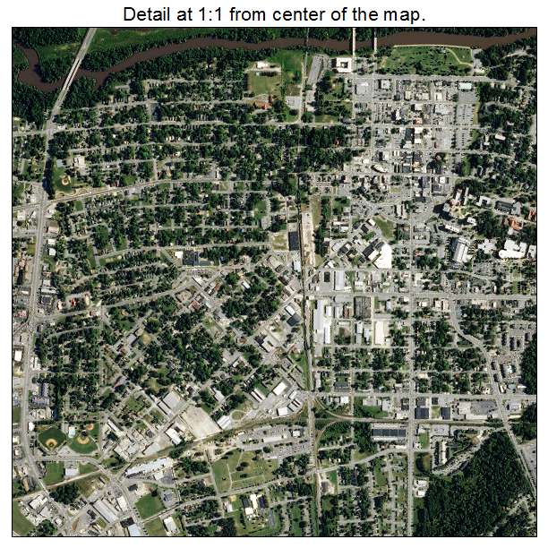 Greenville, North Carolina aerial imagery detail