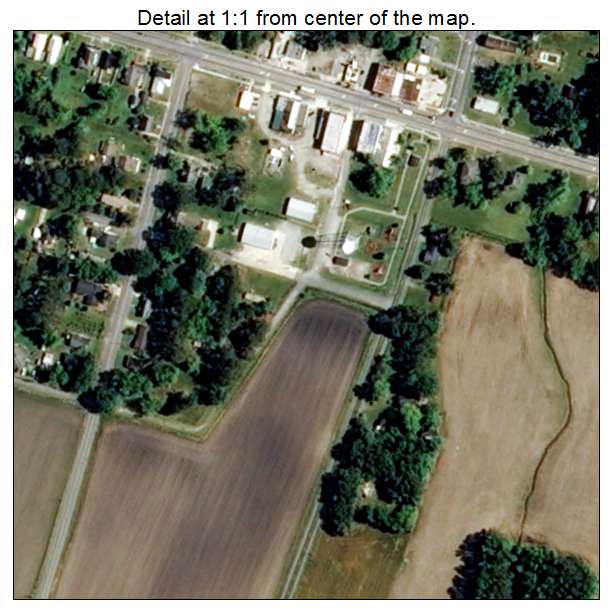 Grimesland, North Carolina aerial imagery detail