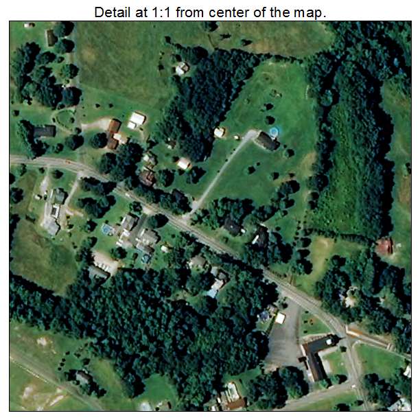 Grover, North Carolina aerial imagery detail