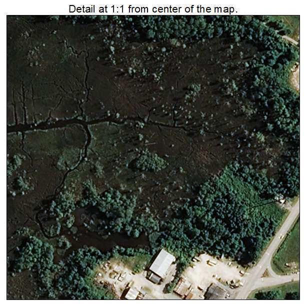 Hightsville, North Carolina aerial imagery detail