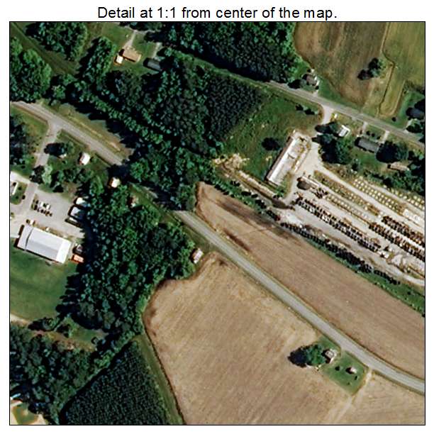 Hobgood, North Carolina aerial imagery detail