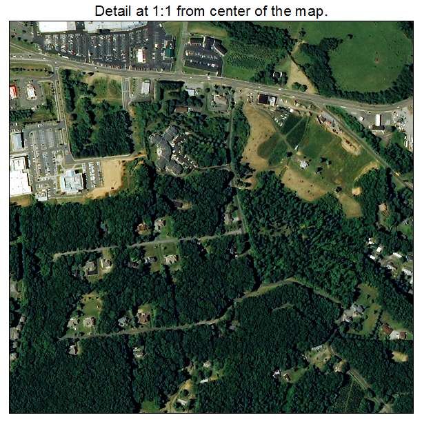Jefferson, North Carolina aerial imagery detail
