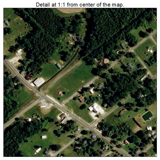 Kelford, North Carolina aerial imagery detail