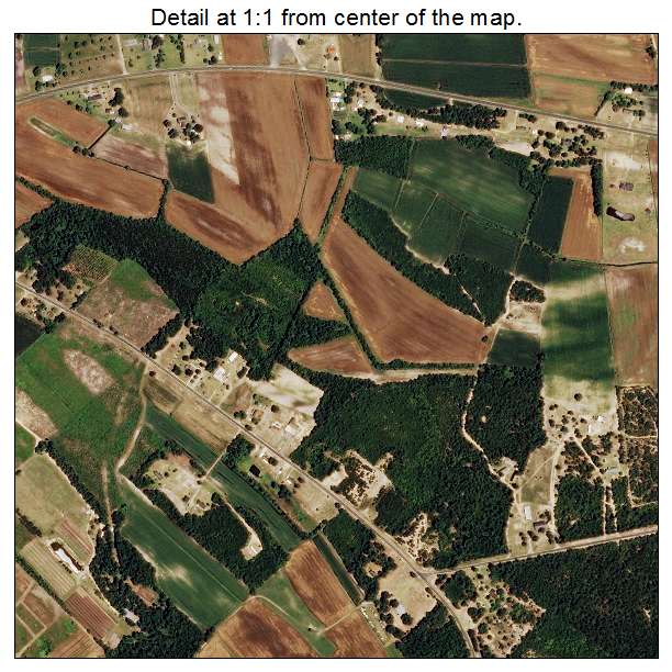 Kelly, North Carolina aerial imagery detail