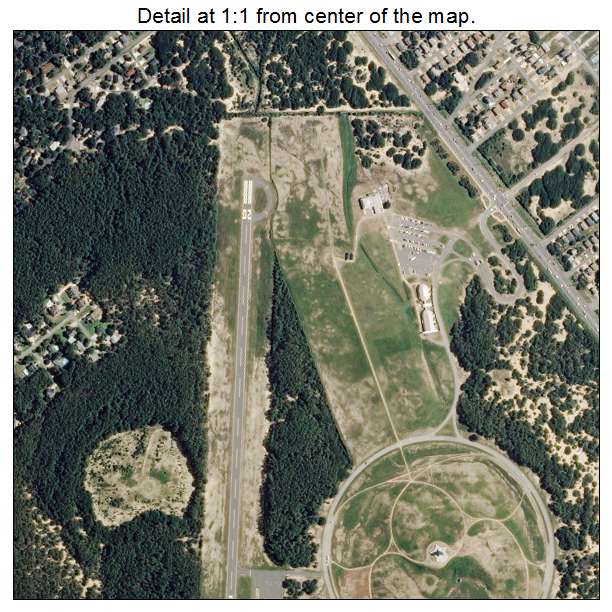 Kill Devil Hills, North Carolina aerial imagery detail