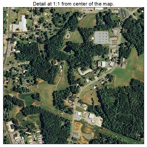 King, North Carolina aerial imagery detail