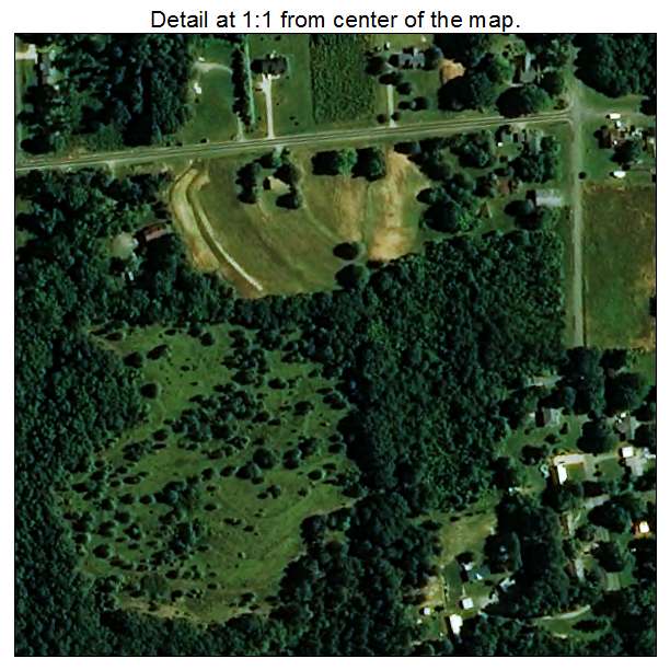 Lattimore, North Carolina aerial imagery detail