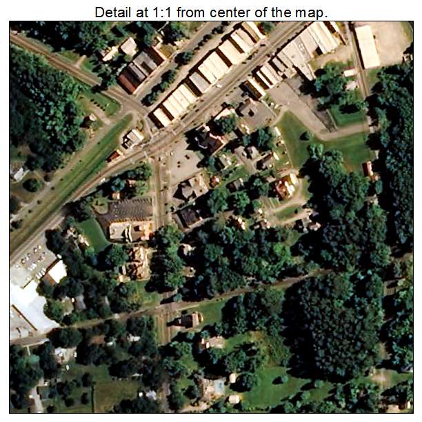 Littleton, North Carolina aerial imagery detail