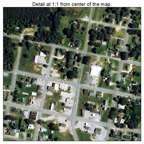Macclesfield, North Carolina aerial imagery detail