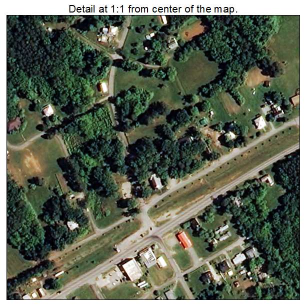 Macon, North Carolina aerial imagery detail
