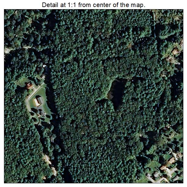 Mountain Home, North Carolina aerial imagery detail