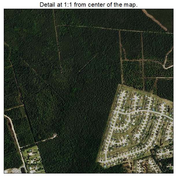 Murraysville, North Carolina aerial imagery detail