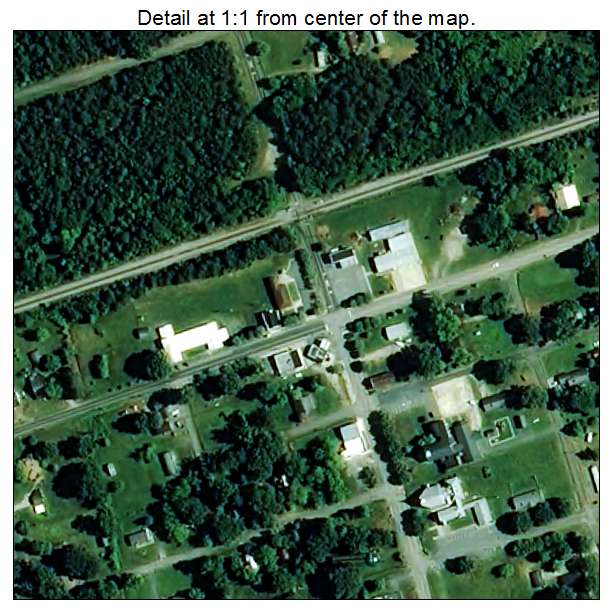 Peachland, North Carolina aerial imagery detail