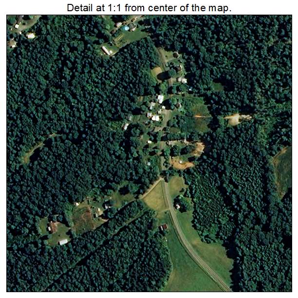 Pleasant Hill, North Carolina aerial imagery detail