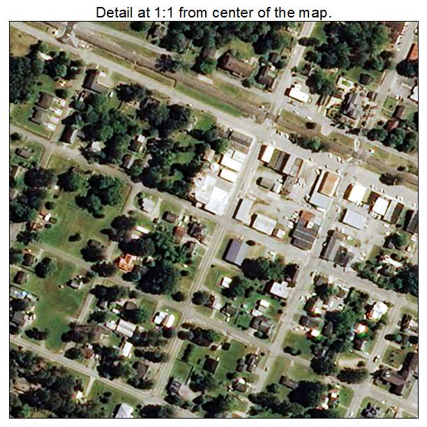 Princeton, North Carolina aerial imagery detail