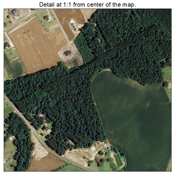 Prospect, North Carolina aerial imagery detail