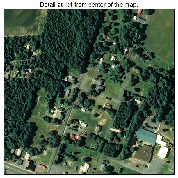 Richfield, North Carolina aerial imagery detail