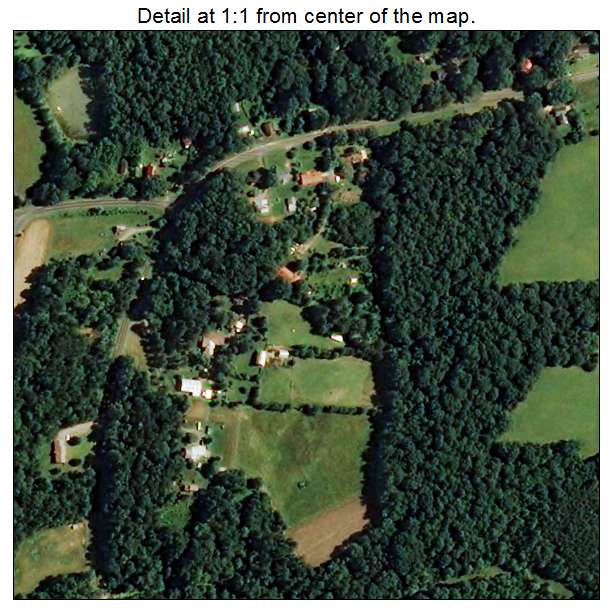 Robbins, North Carolina aerial imagery detail