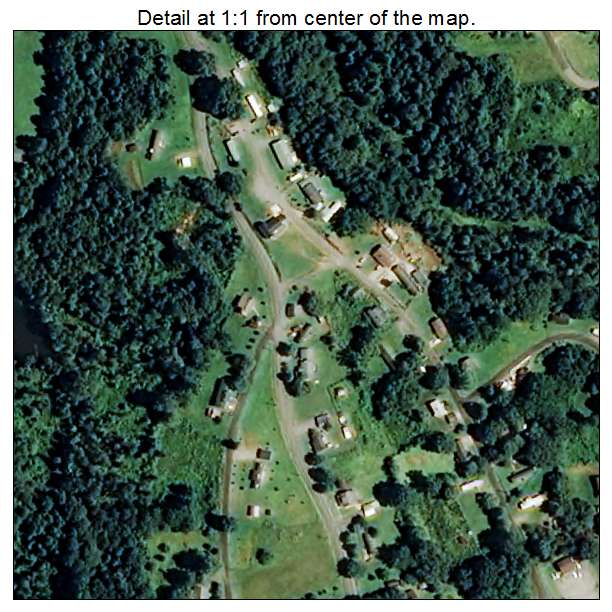 Ronda, North Carolina aerial imagery detail