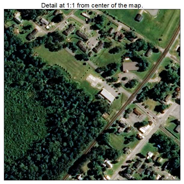 Roper, North Carolina aerial imagery detail