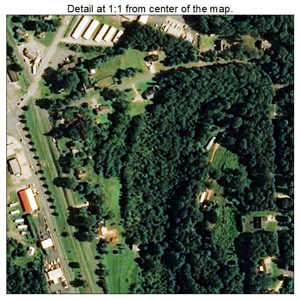 Ruth, North Carolina aerial imagery detail