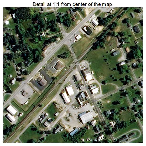 Seaboard, North Carolina aerial imagery detail