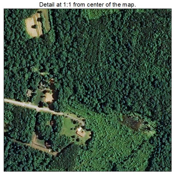 Sedalia, North Carolina aerial imagery detail