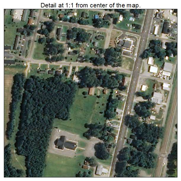 Sharpsburg, North Carolina aerial imagery detail