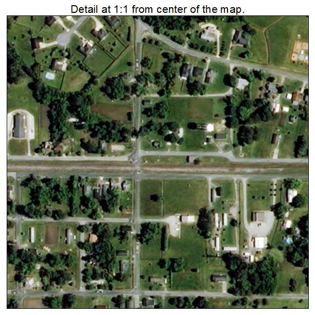 Simpson, North Carolina aerial imagery detail